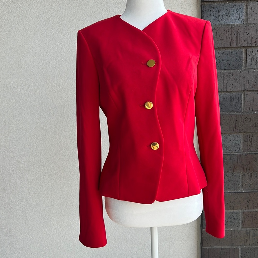 Calvin Klein Red women’s jacket. Size 4. Excellent condition